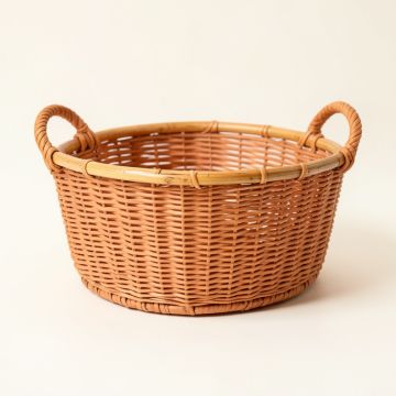 Glen Bend Empty Storage Basket - Terracotta (synthetic illustration; no displayed measurements)
