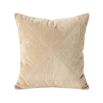 Vale Bend Filled Accent Pillow - Beige