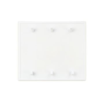 Bay Crest Empty Wall-Mounted Tool Organizer Panel - White