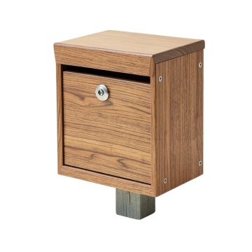 Locking Post Mounted Mailbox