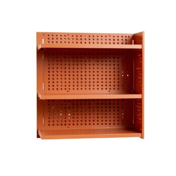 Briar Brook Empty Wall-Mounted Tool Organizer Panel - Terracotta (synthetic illustration; no displayed measurements)