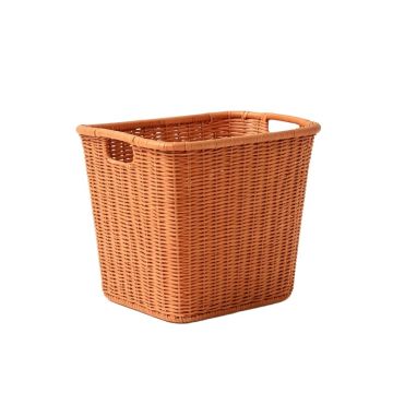 Alder Crest Laundry Hamper - Terracotta (synthetic illustration; no displayed measurements)