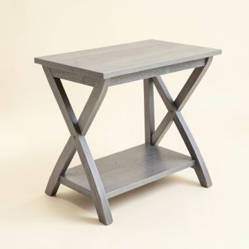 Vale Arc Side Table - Gray (synthetic illustration; no displayed measurements)