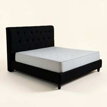 Aileen Tufted Upholstered Low Profile Platform Bed (synthetic illustration; no displayed measurements)