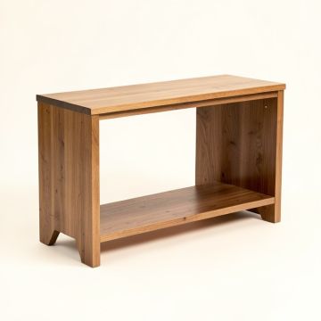 Delvontae 19.7 '' Solid Wood Console Table (synthetic illustration; no displayed measurements)