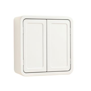 Vale Bridge Wall-Mounted Entry Cabinet - White