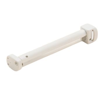 Saniyah Adjustable 1 '' Single Curtain Rod