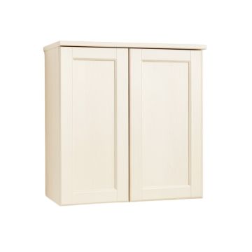 Oak Bluff Wall-Mounted Laundry Cabinet - Ivory
