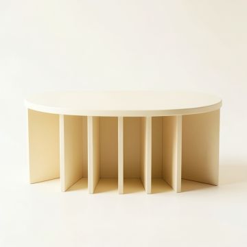 Moss Edge Shoe Storage Bench - Cream (synthetic illustration; no displayed measurements)