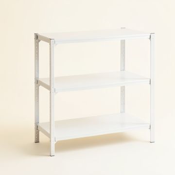 Birch Bend Desktop Shelving Unit - White (synthetic illustration; no displayed measurements)