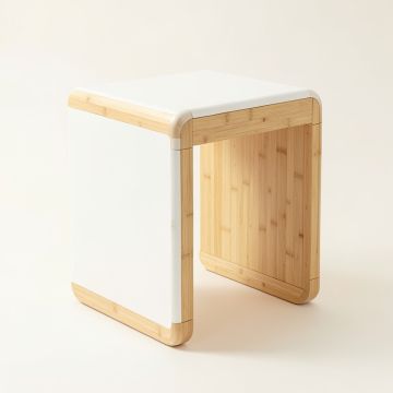 River Falls Side Table - White (synthetic illustration; no displayed measurements)