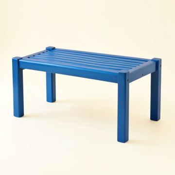 Alder Brook Indoor Bench - Blue (synthetic illustration; no displayed measurements)