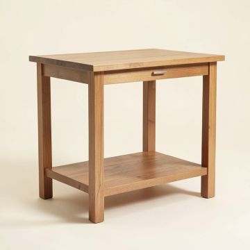 Alyea Kitchen Cart With Solid Wood (synthetic illustration; no displayed measurements)