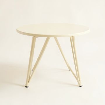 Cedar Crossing Patio Table - Ivory (synthetic illustration; no displayed measurements)