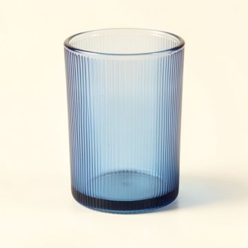 Hill Crest Empty Candle Holder - Blue (synthetic illustration; no displayed measurements)