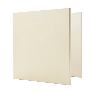 Buster 47.63 '' X 87.6 '' Vinyl Wall Paneling In Coconut White