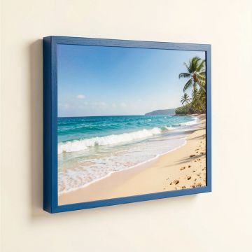 Sea And Sandbeach Landscape By The Window Wall Décor (synthetic illustration; no displayed measurements)
