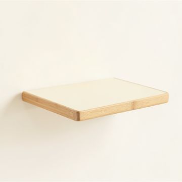 Bay Bend Wall-Mounted Cat Perch - Cream (synthetic illustration; no displayed measurements)