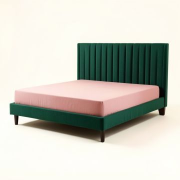 Ronald One Box Slat Upholstered Standard Bed (synthetic illustration; no displayed measurements)