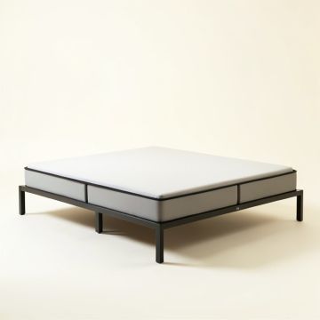 Velez 18 '' Steel Platform Bed (synthetic illustration; no displayed measurements)