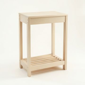 Hazel Crest Freestanding Laundry Folding Counter - Beige (synthetic illustration; no displayed measurements)