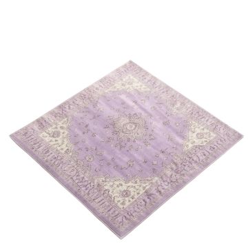 Depue Bohemian Lilac Area Rug (synthetic illustration; no displayed measurements)