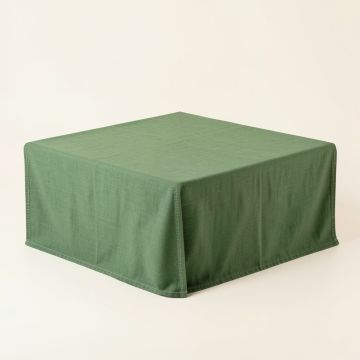 Fern Brook Flat Bed Sheet - Green (synthetic illustration; no displayed measurements)