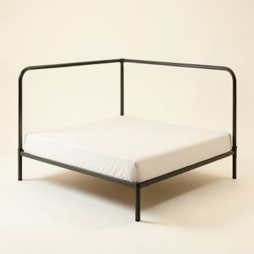 Biggerstaff Canopy Bed (synthetic illustration; no displayed measurements)
