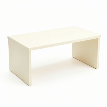 Olive Dale Desktop Monitor Riser - Ivory (synthetic illustration; no displayed measurements)