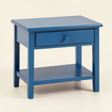 Cove Edge Nightstand - Blue (synthetic illustration; no displayed measurements)