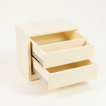 Sage Branch Small-Parts Storage Drawer Cabinet - Cream (synthetic illustration; no displayed measurements)