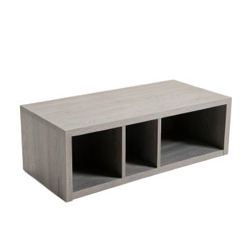 Heath Dell Shoe Storage Bench - Gray