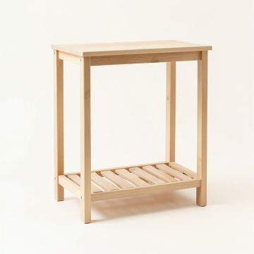 Juniper Bridge Freestanding Laundry Folding Counter - Beige (synthetic illustration; no displayed measurements)
