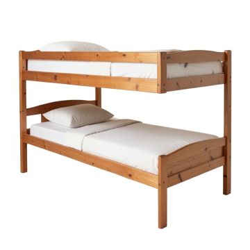 Cotillard Twin Over Twin Solid Wood Bunk Bed By Harriet Bee