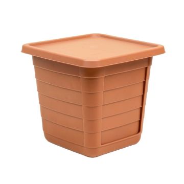Brook Bluff Laundry Hamper - Terracotta