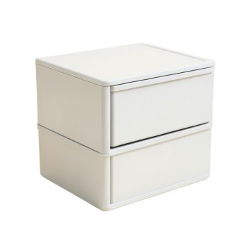 Schuylerville 3-Tire Cabinet 2 Drawer Storage Chest