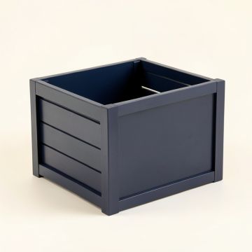 Slate Dell Empty Furniture-Style Litter Enclosure - Navy (synthetic illustration; no displayed measurements)