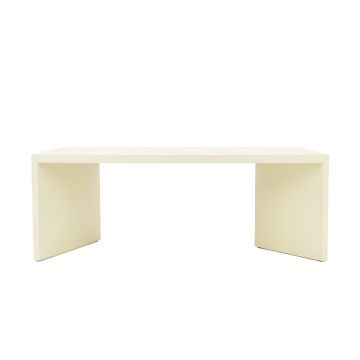 Shore Falls Desktop Monitor Riser - Cream