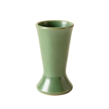 Shore Bend Empty Candle Holder - Green