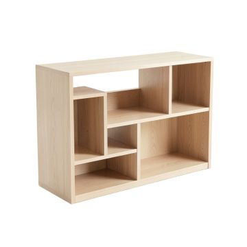 Elm Branch Desktop Shelving Unit - Beige