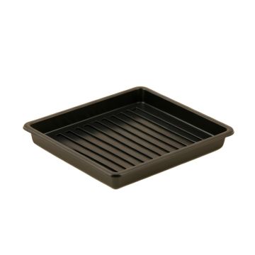 Vale Branch Empty Under-Desk Cable Tray - Black
