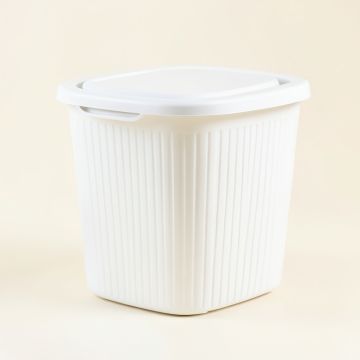 Flint Bridge Laundry Hamper - White (synthetic illustration; no displayed measurements)