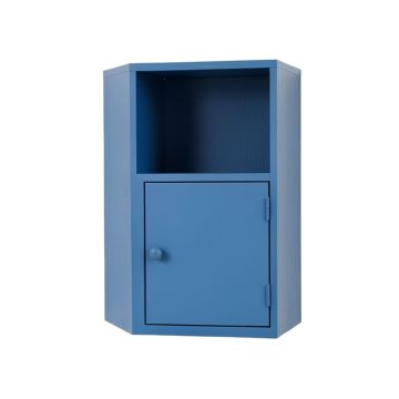 River Bluff Wall-Mounted Entry Cabinet - Blue
