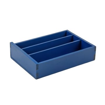 Stone Bluff Empty Pantry Drawer Organizer Insert - Blue