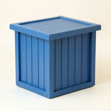 Brook Bridge Closed Outdoor Storage Box - Blue (synthetic illustration; no displayed measurements)