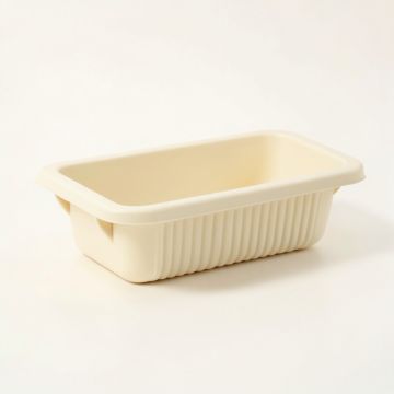 Bay Bridge Empty Railing Planter With Integral Brackets - Ivory (synthetic illustration; no displayed measurements)