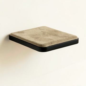 Alder Bend Wall-Mounted Cat Perch - Black (synthetic illustration; no displayed measurements)