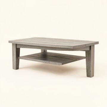 Vale Edge Coffee Table - Gray (synthetic illustration; no displayed measurements)
