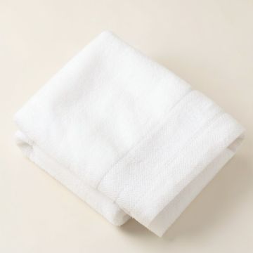 Harbor Brook Bath Towel - White (synthetic illustration; no displayed measurements)