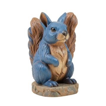 Backyard Camper Squirrel Solar Statue